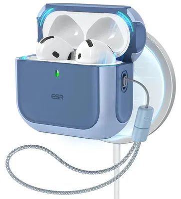 Produktbild von Esr Orbit Halolock Magsafe Apple Airpods 4 Blau