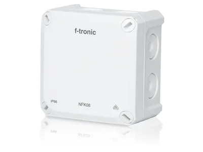 Produktbild von F-TRONIC FR-Abzweigkasten Neptun Compact, 85x85x54 mm, weiß