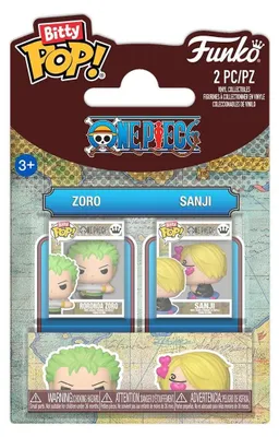 Produktbild von Funko One Piece Bitty Zoro & Sanji (2er-pack) Figur   Kinder  One Size