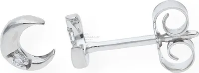 Produktbild von JuwelmaLux Ohrstecker 333 Weißgold Zirkonia JL39-06-0006