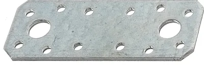 Zdjęcie produktu dla Alberts 329709 Łączniki płaskie, ocynkowane metodą Sendzimira, 96 x 35 mm, zestaw 25 sztuk