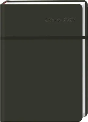 Produktbild von Diario Wochen-Kalenderbuch A6, schwarz 2026