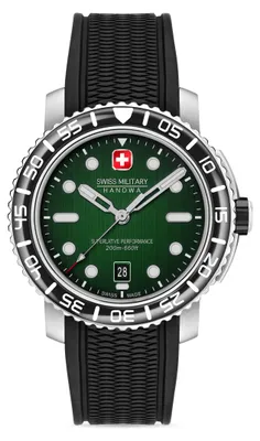 Productafbeelding van Swiss Military Hanowa Black Marlin SMWGN0001707 herenhorloge
