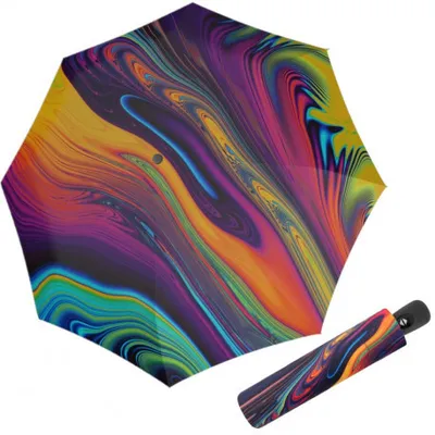 Obrázek produktu pro Doppler Modern Art Magic Flowing Colors - dámský plně automatický deštník