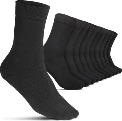 Produktbild von ROYALZ Herren Business Socken 10 Paar Männer Strümpfe Lang für Anzug Freizeit 10er Pack