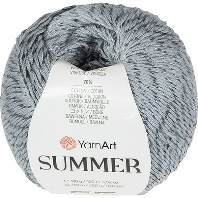 Produktbild von Garn SUMMER – 100 g, 350 m – Grau