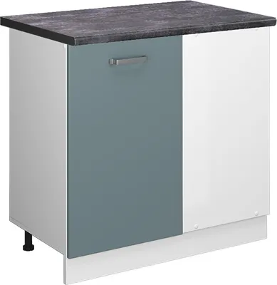 Obrázok produktu pre Rohová spodná skrinka Vicco R-Line Modrošedá 86 cm , AP Antracit, Model 46045