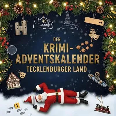 Produktbild von Der Krimi-Adventskalender Tecklenburger Land