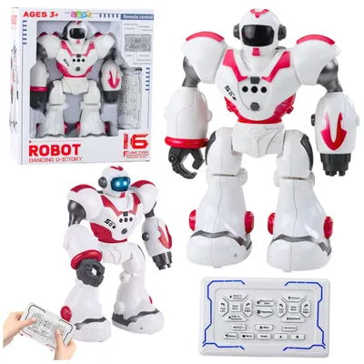 Obrázok produktu pre Interaktívny diaľkovo ovládaný RC robot 16 funkcií Svetlá Zvuky ružové