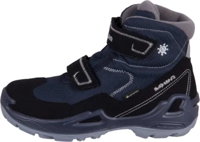 Produktbild von Schuhe Lowa Milo Gtx Mid Schwarz Navy Textil 64054299496505429949