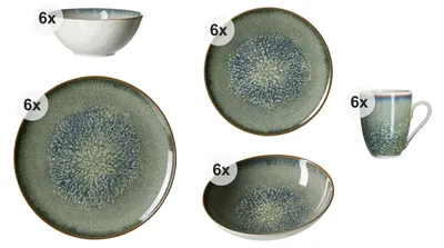 Produktbild von Kombiservice 30 tlg. Verde