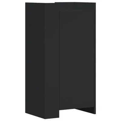 Zdjęcie produktu dla vidaXL Szafka na buty czarna 52x37,5x100 cm materiał drewnopochodny