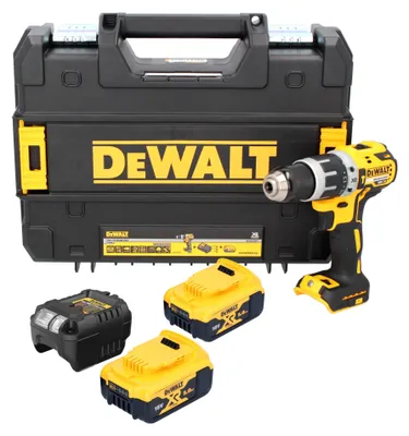 Produktbild von DeWalt DCD 796 P2T Akku Schlagbohrschrauber 18 V 70 Nm Brushless + 2x Akku 5,0 Ah + Ladegerät + TSTAK