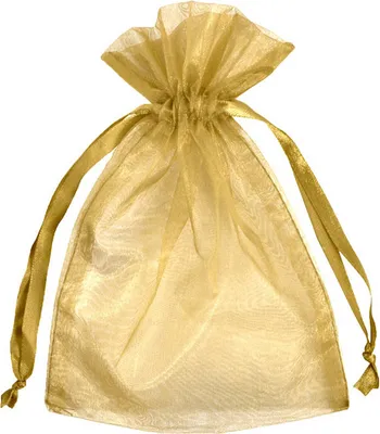 Produktbild von Organzasäckchen - Gold - 25 Stück