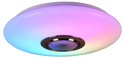 Zdjęcie produktu dla Plafon LED okrągły MUSICA biały 15W Odcienie bieli 1700lm tworzywo sztuczne wym:8,5x41x41cm IP20 RL