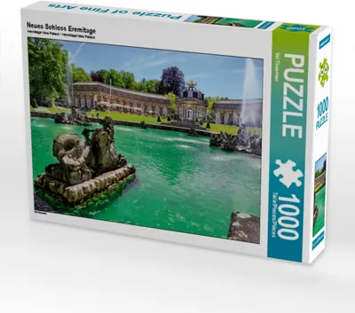 Produktbild von Calvendo Neues Schloss Eremitage 1000 Teile Puzzle quer 640x480mm, Thoermer Val; 7292107