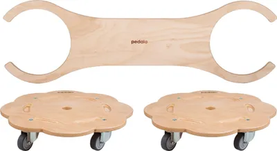 Produktbild von Pedalo Rollbrett-Set "Bus Rollflitzer"