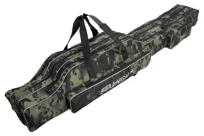 Immagine prodotto di Elzusha - Borsa da pesca pieghevole per uso esterno, disponibile nelle misure 135 cm / 150 cm