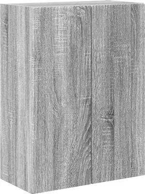 Obrázek produktu pro vidaXL Televizní skříňka, 59,5 x 31 x 80 cm, barva Sonoma-šedá, materiál: dřevotříska