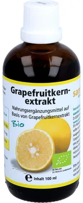 Produktbild von Sanitas Grapefruitkernextrakt-Bio Lösung, 100 ml Lösung