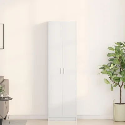 Produktbild von "2026 Moderne"Kleiderschrank( 1PC) Stylishces - Garderobenschrank,Drehtürenschrank,mit Regal Weiß 55x25x189cm Holzwerkstoff - Kleiderschränke Schlussverkauf951388