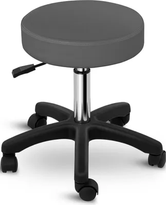Produktbild von Expondo physa Rollhocker - 450-580 mm - 150 kg - Grau