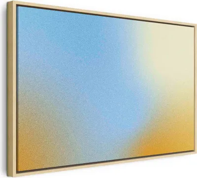 Produktbild von Italienischer Leinwand Leinwandbild - Energetic Gradient - Gradient Composition in Vibrant Colors 60x40 cm Muster f-B-10159-b-a