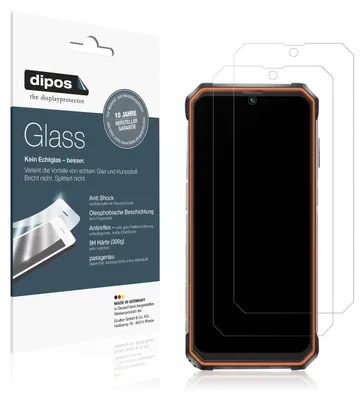A product shot of screen protectors and their packaging.