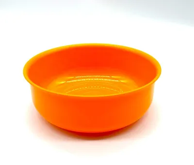 Produktbild von Schüssel, 200 ml, Frühstücksschüssel, Dessertschüssel, Eisschale, Kompottschale, wiederverwendbarer Kunststoff, orangefarben