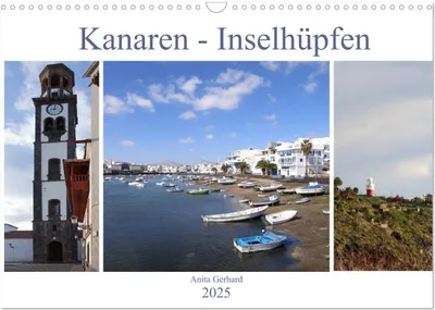 Produktbild von Kanaren - Inselhüpfen (Wandkalender 2025 DIN A3 quer), CALVENDO Monatskalender