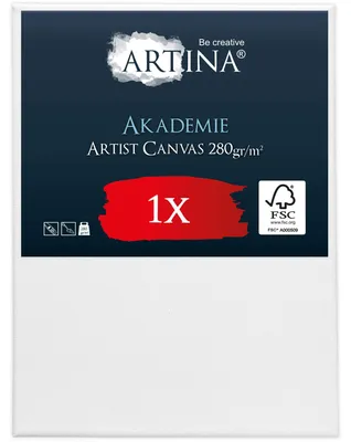 Produktbild von Artina Keilrahmen Leinwand Akademie, 70x90cm