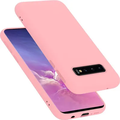 Image de Cadorabo Housse pour Samsung Galaxy S10 4G Housse en rose Housse pour portable Case Cover TPU Etui