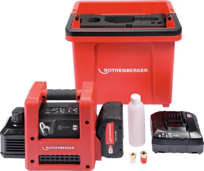 Image de Rothenberger Pompe à vide à accu 2 étages ROAIRVAC R32 2.0 incl. accu + chargeur
