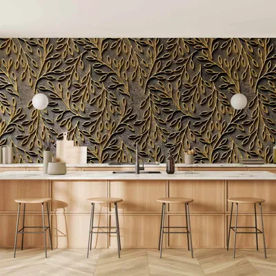 Produktbild von Vlies Fototapete - Golden Decorations 150x105 cm Muster b-A-0684-a-a