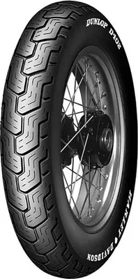 Produktbild von Dunlop D402 72h Tl Harley-davidson Kundenspezifischer Vorderreifen Schwarz MT90 / R16 Schwarz MT90