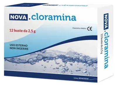 Immagine prodotto di Nova Cloramina 12 Buste 2,5 G
