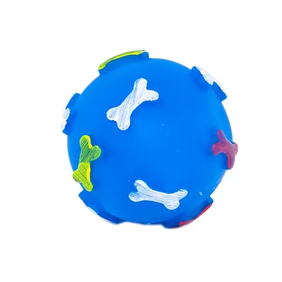 Obrázok produktu pre Akinu hračka pre psov vinylová lopta kocky 8 cm