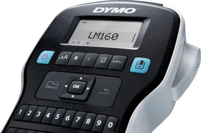 Image de Dymo LabelMANAGER 160 - Étiqueteuse - monochrome - Rouleau (1,3 cm) - impression 2 lignes (S0946360)