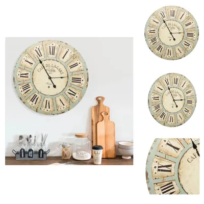 Obrázok produktu pre vidaXL Nástenné hodiny Multicoloured 60 cm MDF - Nástenné hodiny