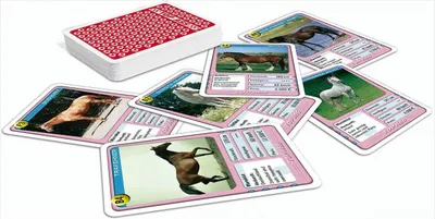 Produktbild von ASS Altenburger 22571991 - Top Ass Pferde, Kartenspiel - Trumpf und Quartett