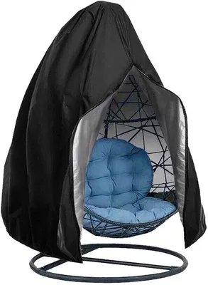 Obrázek produktu pro Ochranný obal na zavěšené křeslo Ibenzoa®, rozměry 115 x 190 cm – materiál 210D Oxford, voděodolný sPolyuretanpovlakem, se zipem a stahovací šňůrkou, vhodný pro použití na verandě a venku
