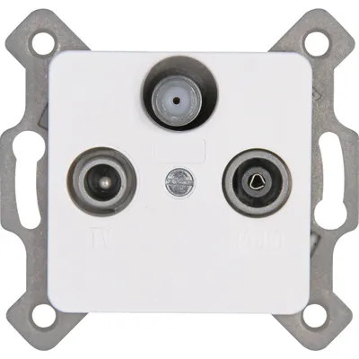 Zdjęcie produktu dla Kopp 915813089, SAT+ TV + Radio, 1 moduł(y), Biały
