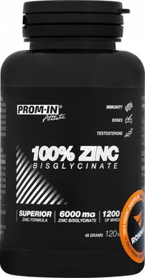 Obrázek produktu pro 100 % Zinc Bisglycinate, 120 tbl