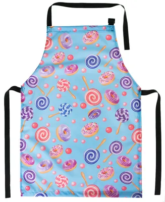 Produktbild von Kinderschürze, Jugend Malschürze, Kunstkittel, Kochschürze, Apron Teenageralter, Werkschürze, Lollipop [074]