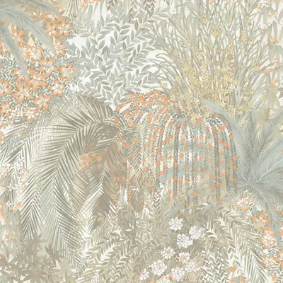 Produktbild von Grandeco - "Paradise" Tapete AG3853 (10 m x 53 cm) (Orange)