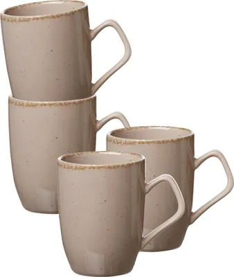 Produktbild von Ritzenhoff & Breker Casa Henkelbecher 380 ml 4er Set grau
