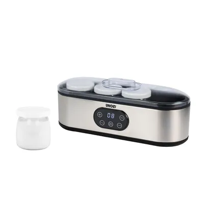 Produktbild von Unold Joghurtbereiter Jogi, 4 Behälter à 180 ml, frischen Joghurt selbst zuhause machen