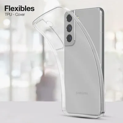 Produktbild von Slim Cover für Samsung Galaxy S22 Hülle Transparent Flexibel Elastisch Backcover Schutzhülle Handyhülle