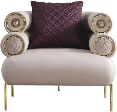 Produktbild von stilvolle  Sessel Hochwertige Lounge Designer Lehn Sessel 1 Sitzer  Polst