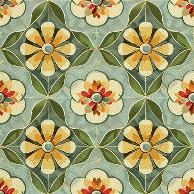 Produktbild von OUTDOOR DEKOSTOFFE OXFORD - Motiv Blumen I DX5494